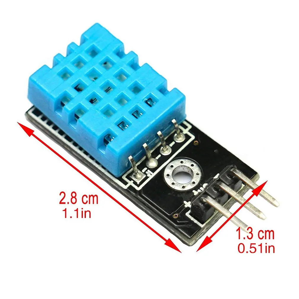2 шт. Dht11 модуль датчика температуры и относительной влажности для Arduino Dht11 модуль температуры и влажности