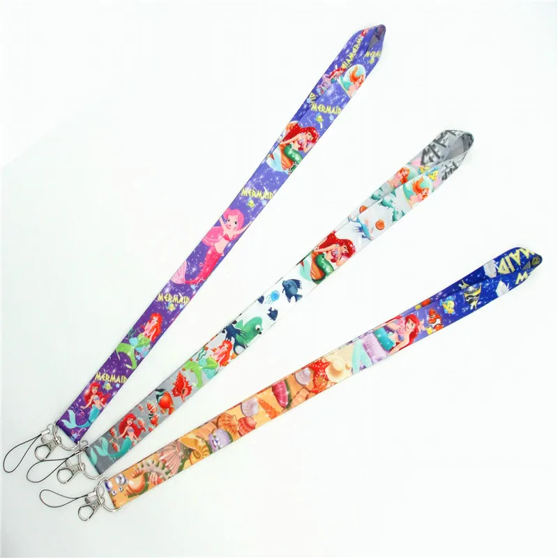 New anime Cute Cartoon Neck Strap Lanyard for keys ID Card Gym Mobile Phone Straps USB badge holder DIY Hang Rope