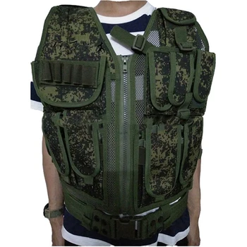 

EMR Camo Summer Grid 6 Magazine Pouch Tactical Vest - EMP Camo