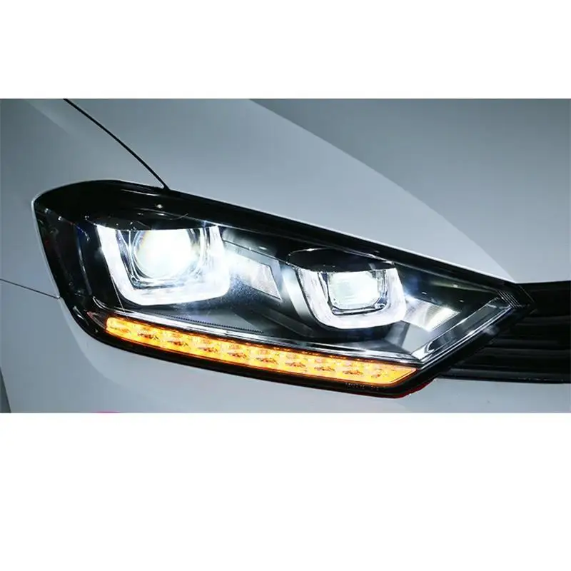 Luces Para автомобильные аксессуары Led Drl Автомобильные дневные ходовые фары автомобильные фары в сборе 17 18 для Volkswagen Golf-Sportsvan