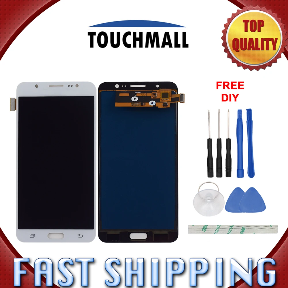 

New LCD Display+Touch Screen Assembly Replacement For Samsung Galaxy J7 2016 J710 J710F J710FN J710M J710H J710A DS + Tools