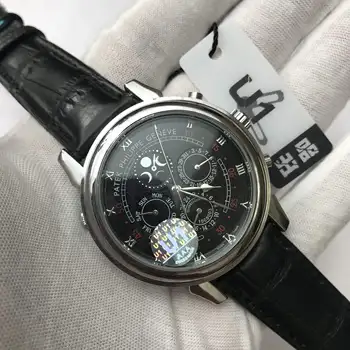 

Double face Luxury Brand men watch white dial automatic self-wind Luminous top quality royal-oaks watches AAA+ 1：1