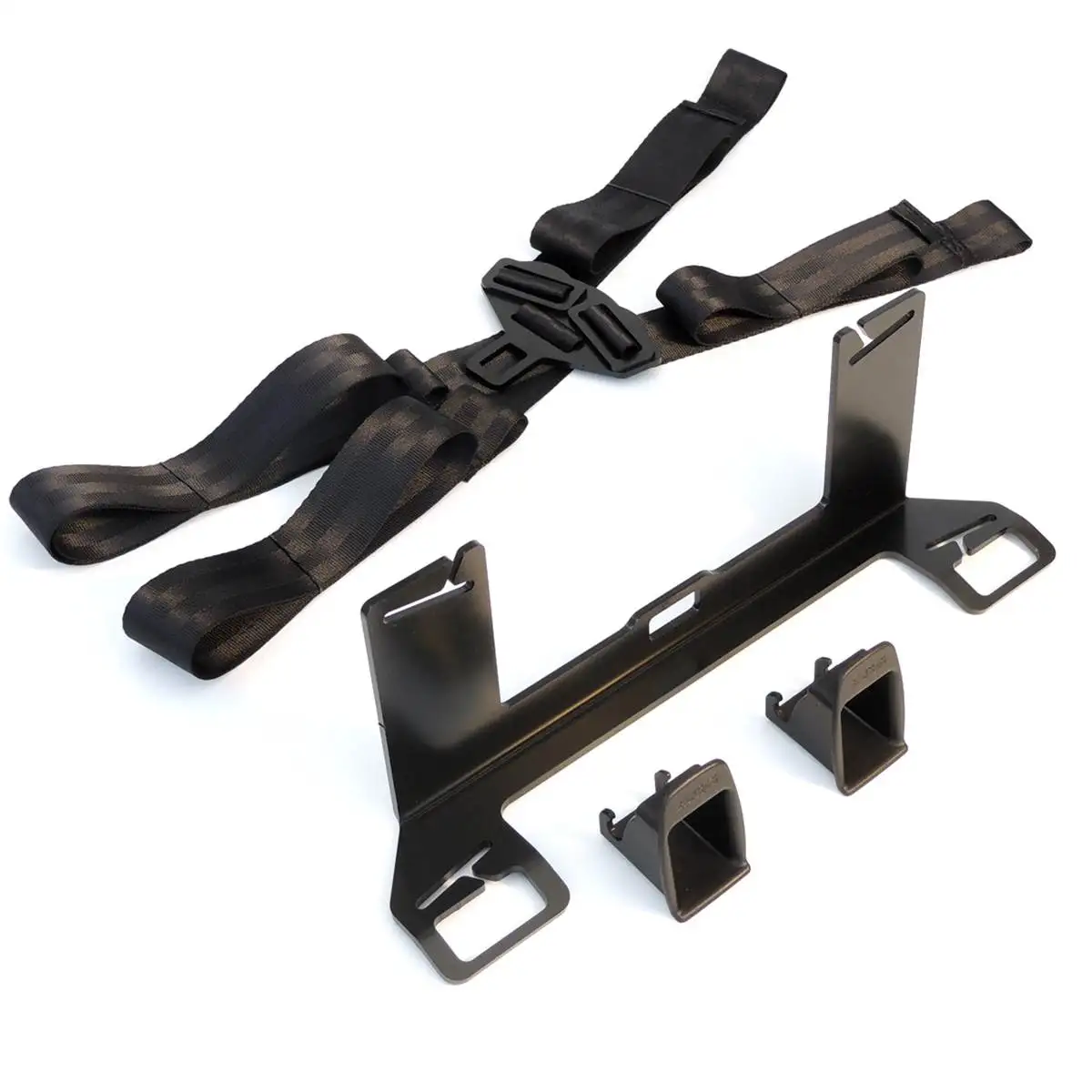 Universal Seat Latch ISOFIX Belt Interfaces Guide Retainer Thicken Steel Car Seat Bracket For Child Safety with ISOFIX Grooves