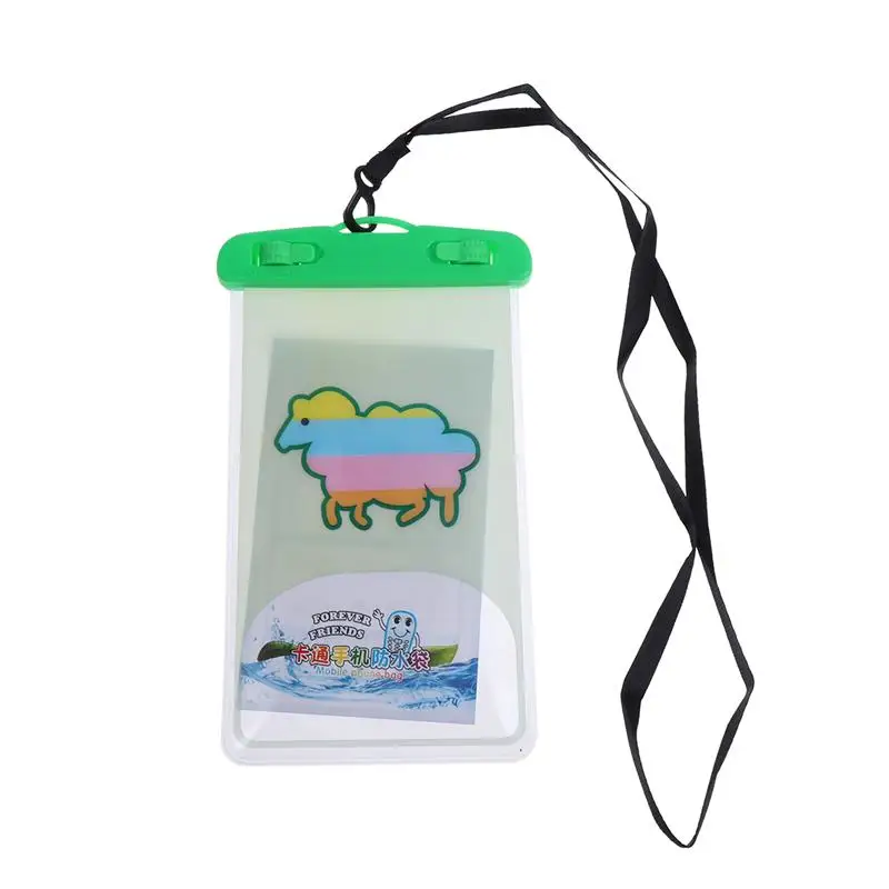 

1Pc Smartphone Case Inflatable Universal PVC Practical Waterproof Underwater Bag Sealed Case for Canoeing Water Sports Diving