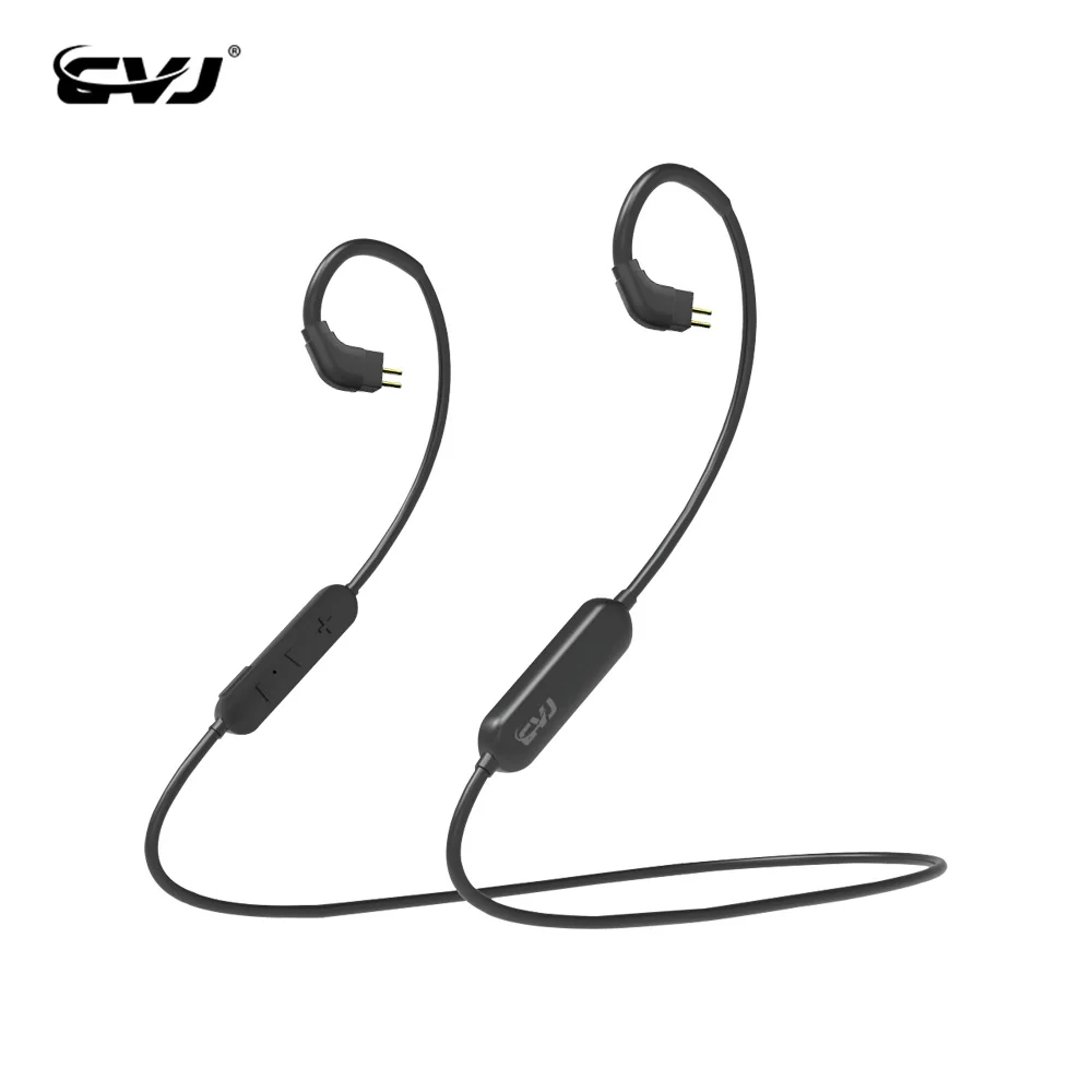 Беспроводной Bluetooth 5 0 кабель AK CVJ CT1 Bluetooth-кабель с 2Pin/MMCX для KZ ZST AS10 ZS10 BLON BL-03 TRN V90 V80 V20