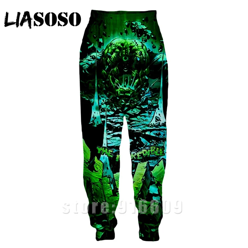 5 3d принт для мужчин и женщин Полная длина jogger дети рок Sweatpant зимние Халк брюки Аниме Мстители повседневные забавные Топ спортивные брюки A252 - Цвет: 5