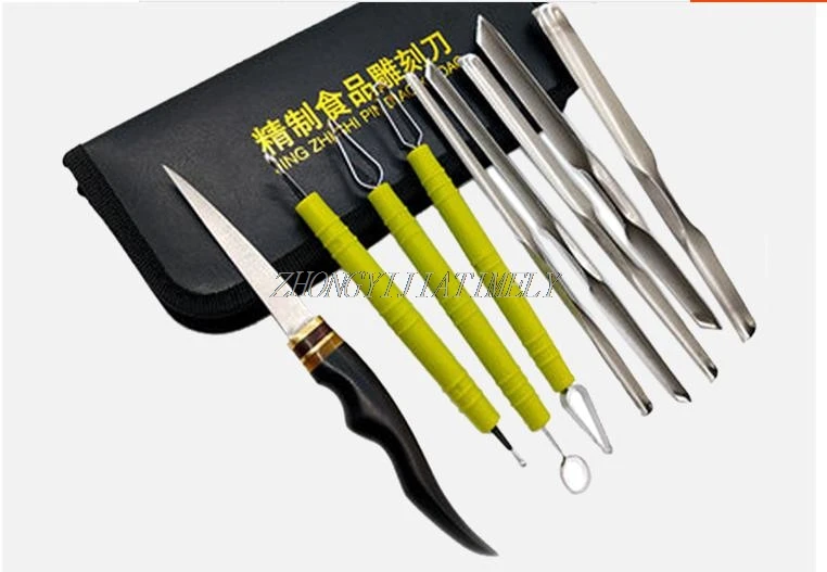 Fruit carving knife, chef carving knife, kitchen platter food carving