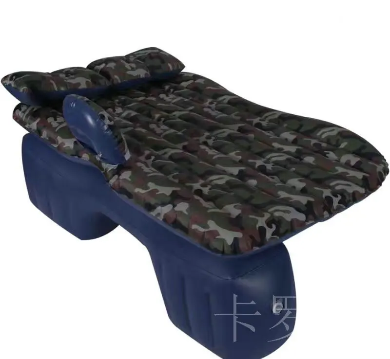 

New Style PVC Inflatable Car Mounted Bed Split Type SUV Mattress Car Flocked Inflatable Multi-functional Universal Car Mounted M