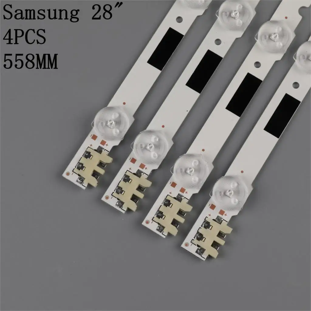ο 4PCS * 8LEDs 558mm LED Ʈ D2GE-280SC0-R3 2013SVS28H Ｚ UA28F4088AR UE28F5000 UE28F4000AS HG28EB670 UE28F4000