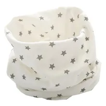 Хлопковый теплый шарф для девочек; сезон осень-зима; Детские шарфы; Детский шарф с круглым вырезом для мальчиков и девочек; милые детские воротники; Bufandas