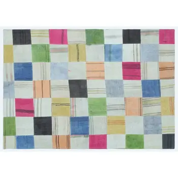 

Handmade Multicolor Vintage Patchwork Rug Area Rug 160x230 Cm-5'3''X7'7''