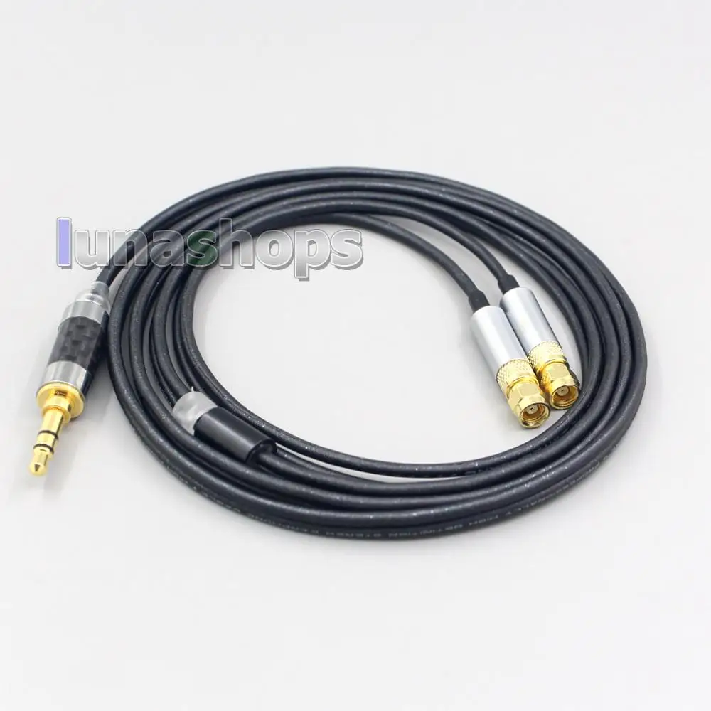 

LN007144 2.5mm 3.5mm 4.4mm XLR Black 99% Pure PCOCC Earphone Cable For HiFiMan HE400 HE5 HE6 HE300 HE4 HE500 HE6