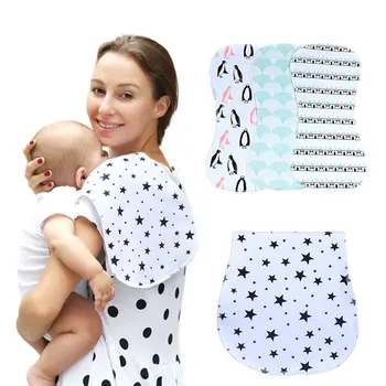 

Feeding Wipe Cloth Baby Feeding Towl Wipecloth Waterproof Apron Healthy 3pcs Safe Cotton Travel