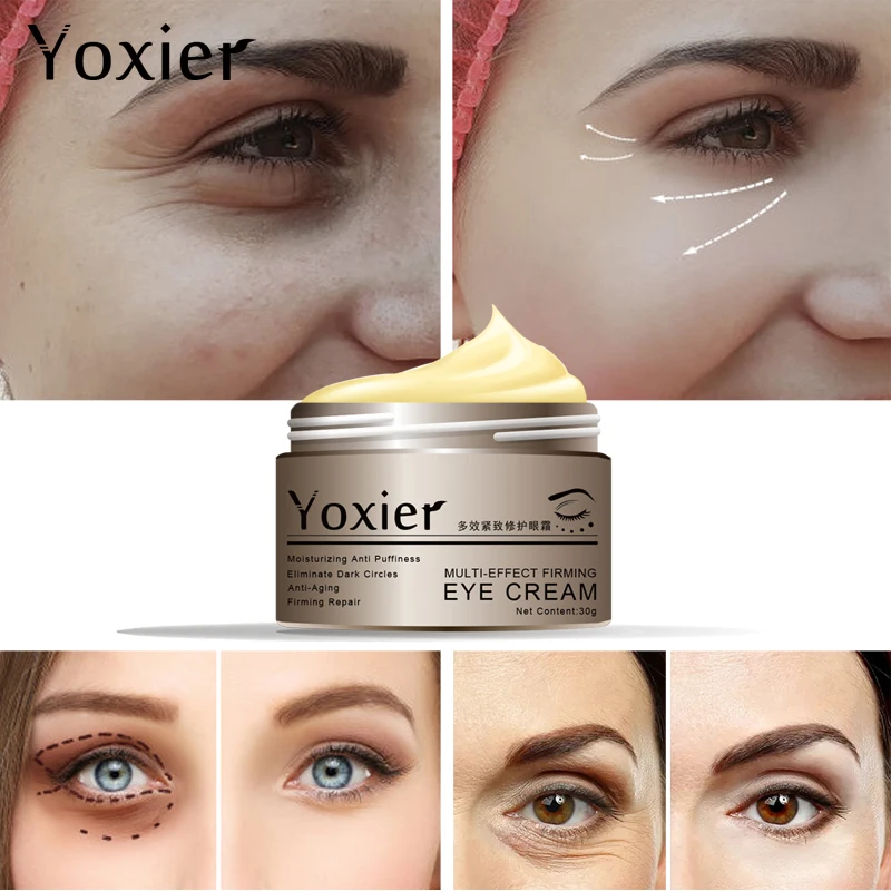 Yoxier крем для глаз с улиточной слизью пептидный Коллаген Сыворотка Улитка