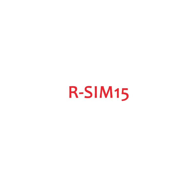 R-SIM15 разблокировка RSIM карта универсальный двойной адаптер для ЦПУ для IPhone 11 Pro Max/11 Pro/11 IOS13 Лот