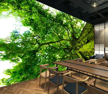 

[Self-Adhesive] 3D Giant Trees 261896 Wall Paper mural Wall Print Decal Wall Murals