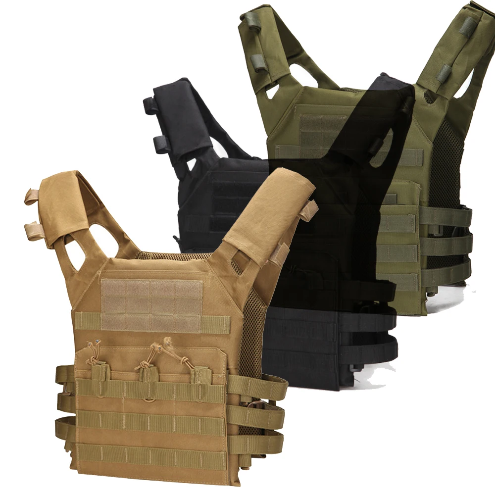 

Military Tactical Vest in Hunting Molle Combat Assault Plate Carrier Waistcoat Outdoor Clothing Hunting Vest Airsoft Equipment