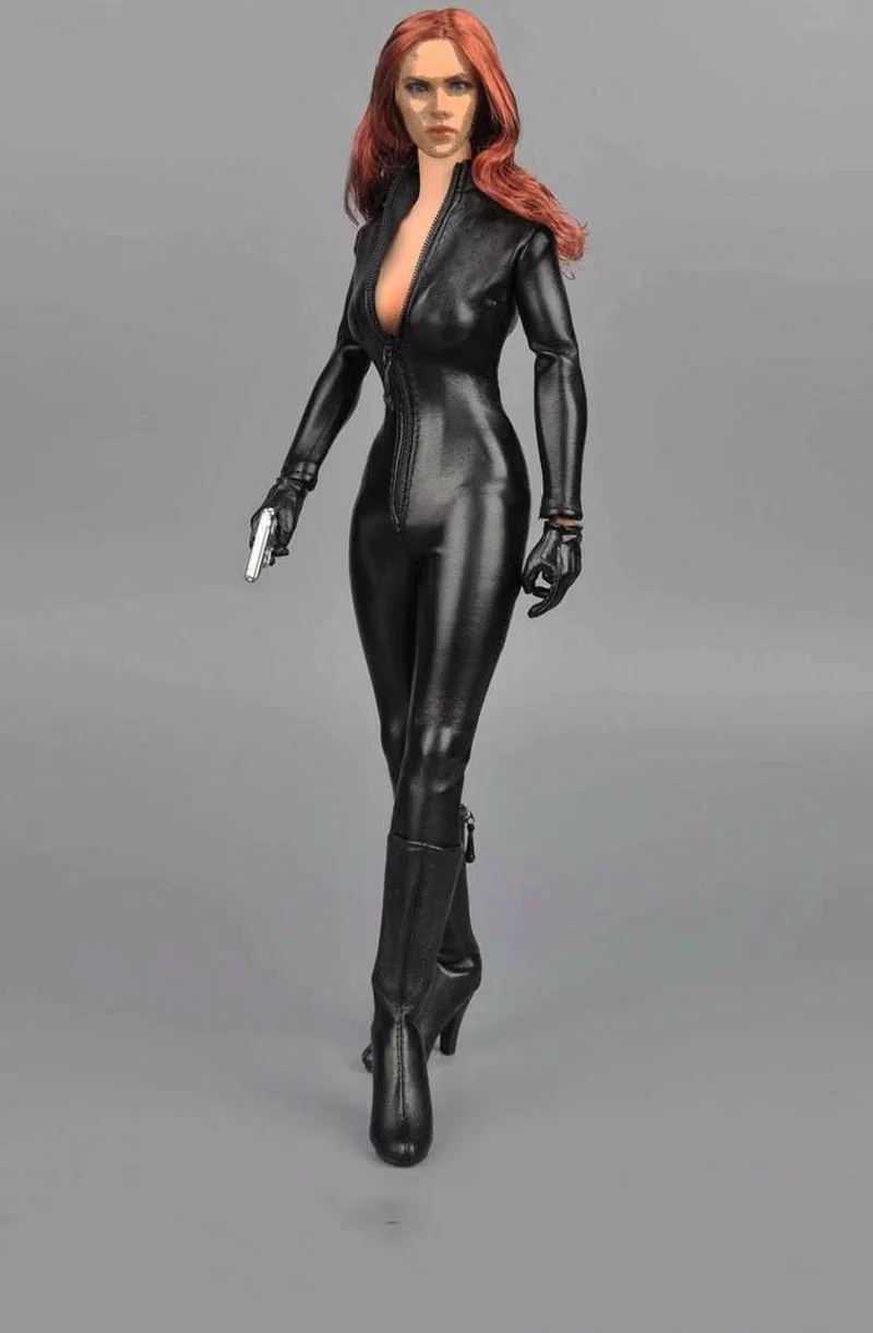 Details about   1:6 Leotard Corsetry Leather Tights Clothes Model Fit 12'' Female PH Figure Toy