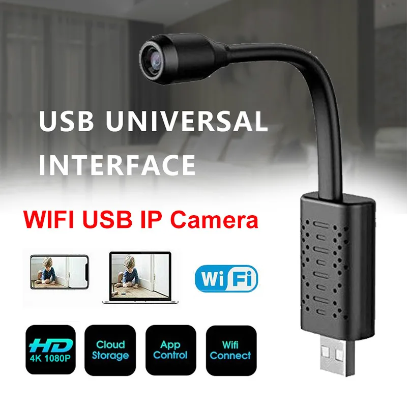 Камера наблюдения s с Wi Fi мини камера IP USB Full HD 1080P P2P CCTV SD карта Облачное хранилище