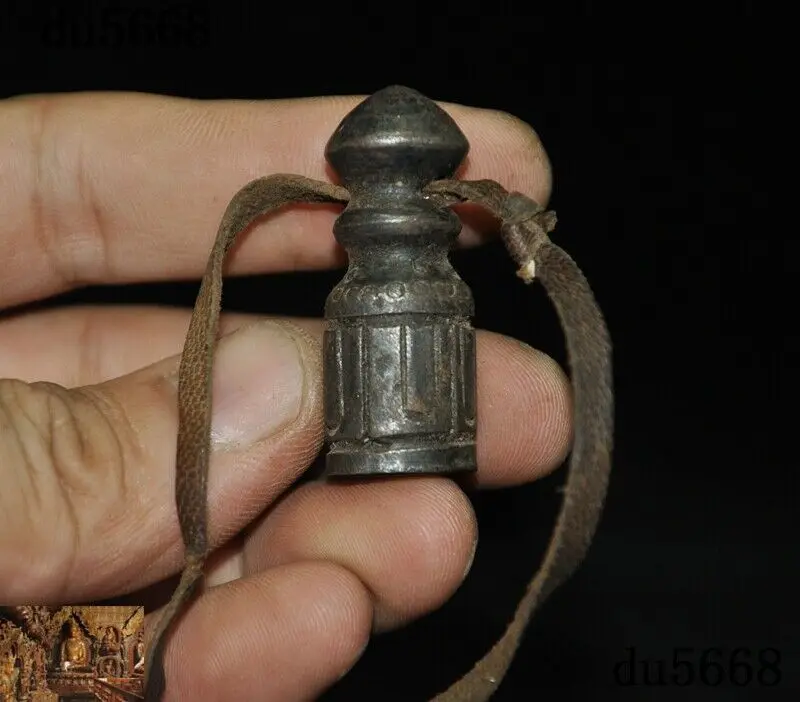 チベット 密教 天鉄 印鑑 印章 ハンコ 法器 刻 蔵式 天鉄