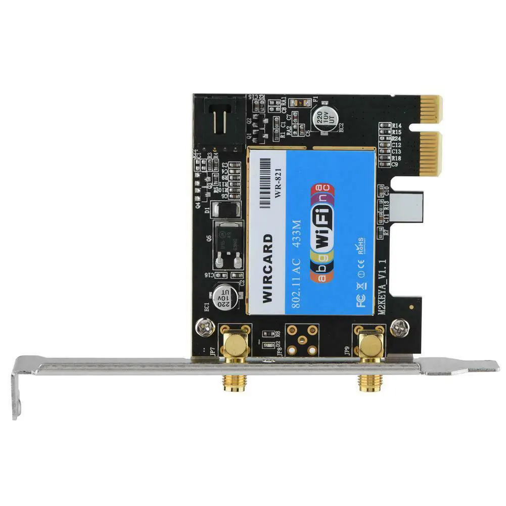 2,4 5G 433M Настольный ПК стабильная беспроводная wifi замена сетевой карты PCI-e домашняя быстрая Bluetooth офисная Высокая совместимость