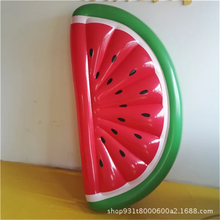 

Factory Direct Selling Watermelon Floating Row Semi-PCs Watermelon Inflatable Floating Row Water Riding PVC Floating Mat Floatin