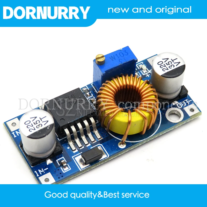 

10PCS XL4005 Beyond LM2596 DC-DC adjustable step-down 5A 75W power Supply module Large current Large power DORNURRY