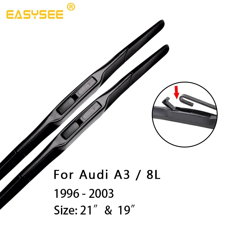 Щетки стеклоочистителя для Audi A3 8L/8 P/8 V Fit Hook/Side Pin/Pinch Tab/кнопочные ручки модель год