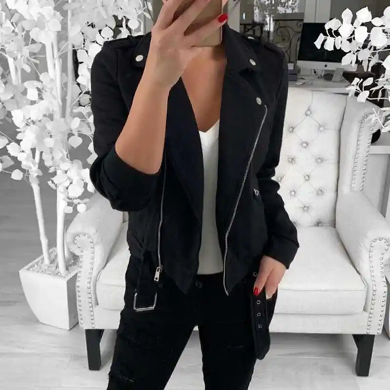 Chaqueta negra mujer invierno Clearance