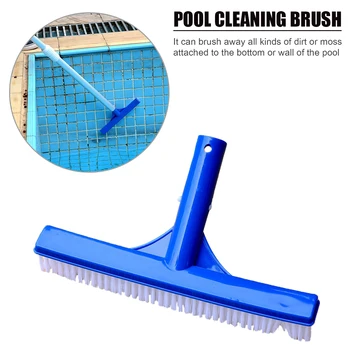 

10 inch Practical Multi-functional Plastic Swimming Pool Cleaning Tool Classic Texture Hot Tub Spa Wall Floor Cleaner Brush
