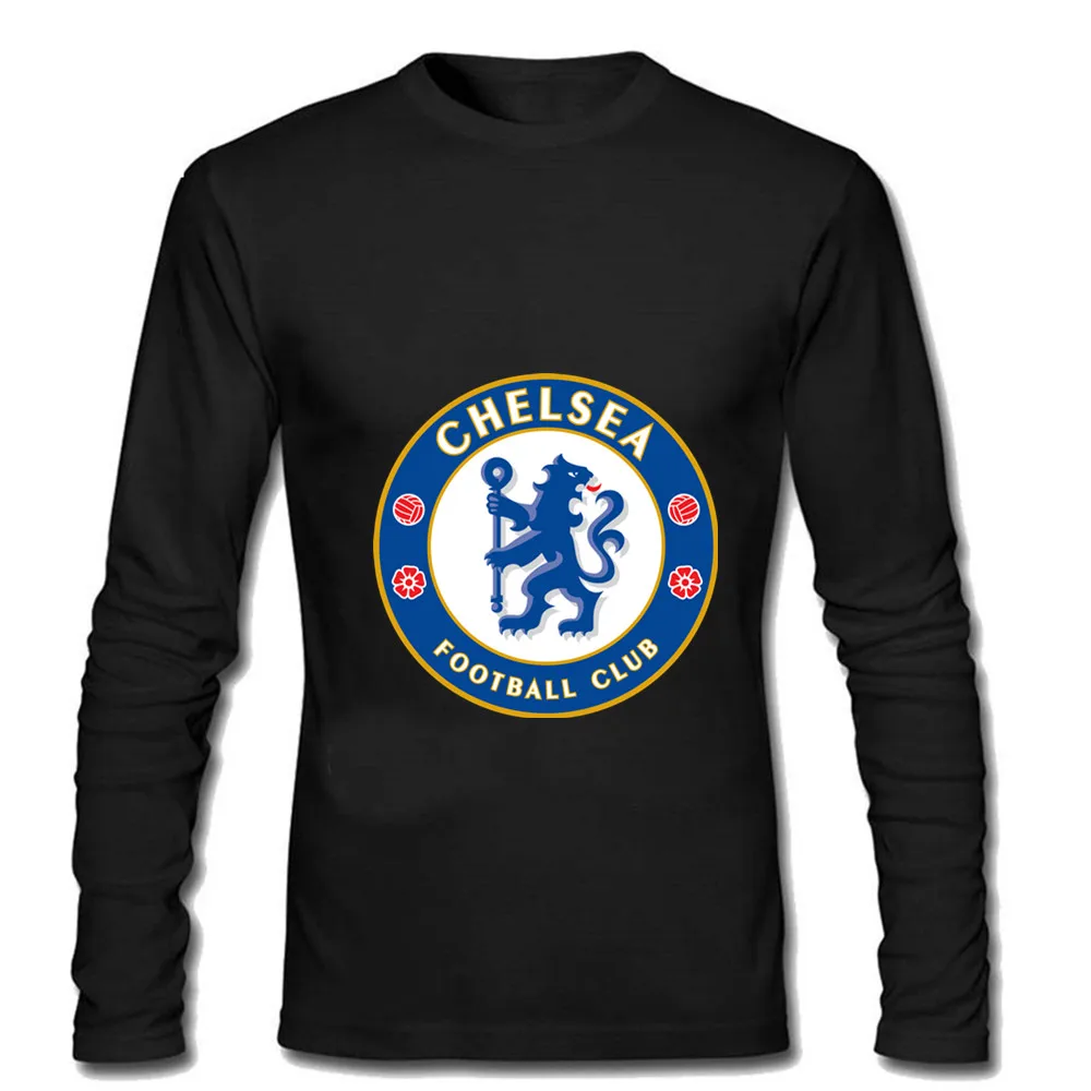 

Men's Football Shirt Off White Gym Couture Hip Hop Print Tee Shirt Chelsea Long sleeve T-shirt Lil Peep