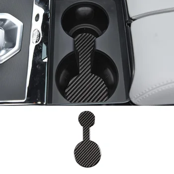 

Real Carbon Fiber Central Console Cup Holder Pad Car Water Coaster For Range Rover Range Rover Evoque 2019 2020