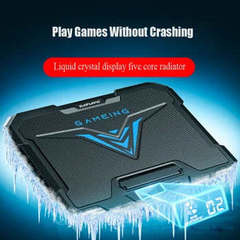 

Laptop radiator bracket Game This laptop computer fan cooling rack base fan air cooling pad mute