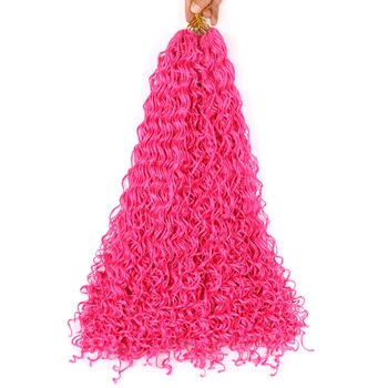 

MCOLOR Zizi Braids Crochet Box Braids Colored Synthetic Hair Extensions Bug Gray Blonde Crochet Hair