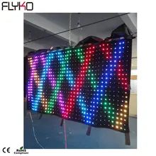 Крытый СВЕТОДИОДНЫЙ занавес для видео шоу, шоу вечеринок