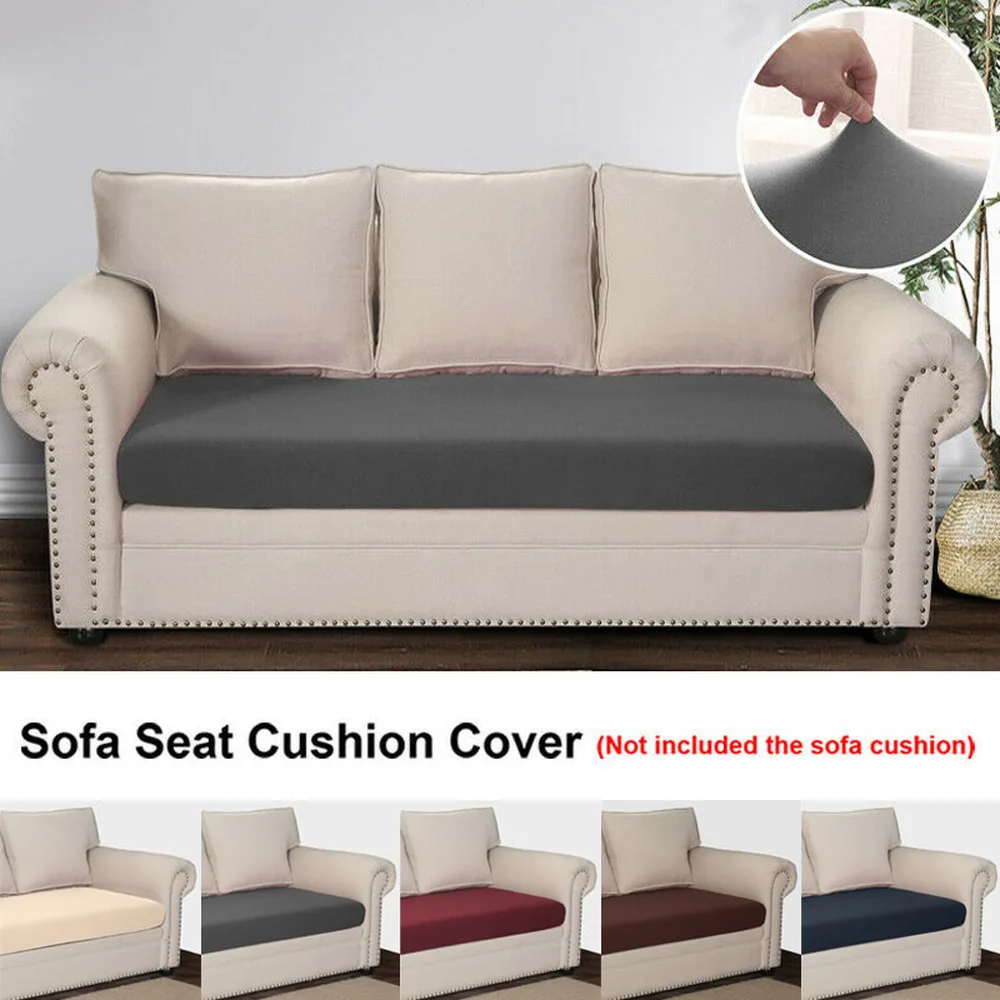 1 2 3 Seaters Sofa Seat Cushion Covers Stretchy Couch Slipcovers Smooth