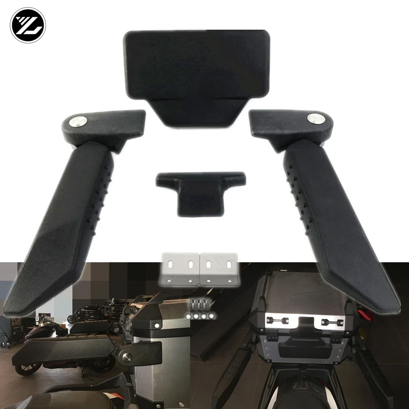 

For BMW F850GS ADV Adventure R1200GS F850 GS R1250GS F700GS F650GS Passenger Backrest Armrest Rear Saddlebag Drilling Required