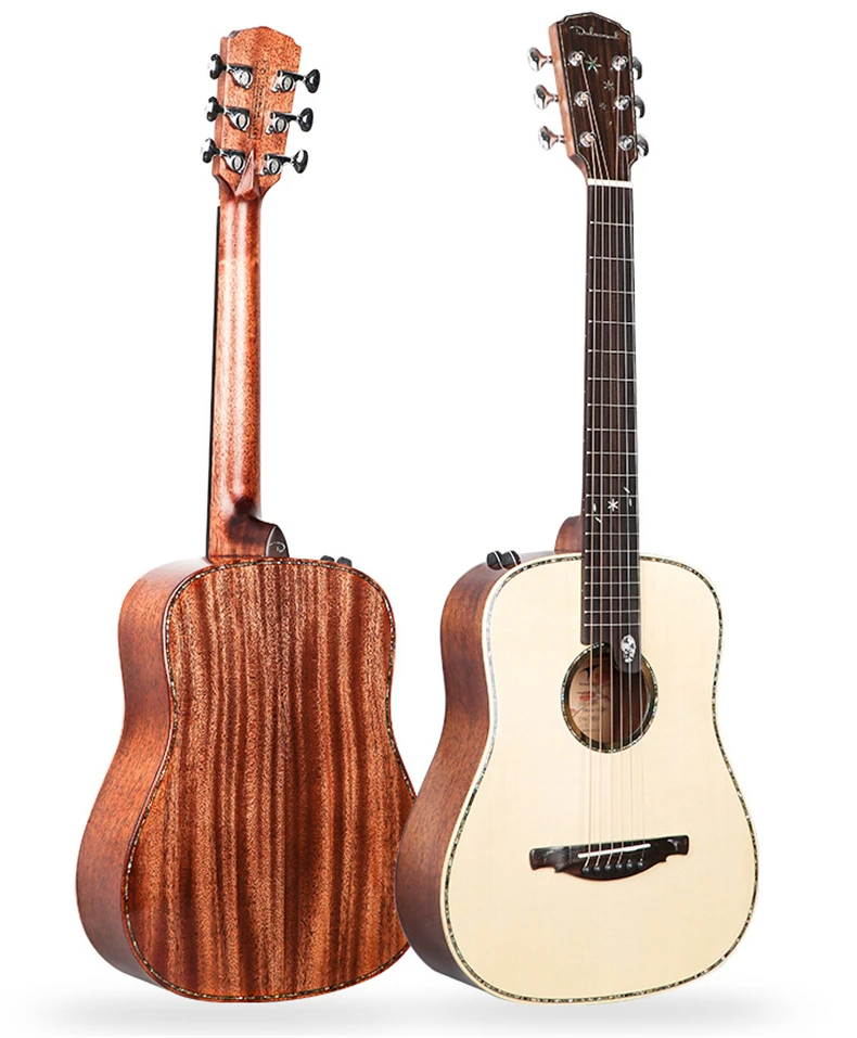 Dadarwood DW-TG 36 дюймов путешествия акустическая гитара, акустическая электрогитара, гитара ra acustica