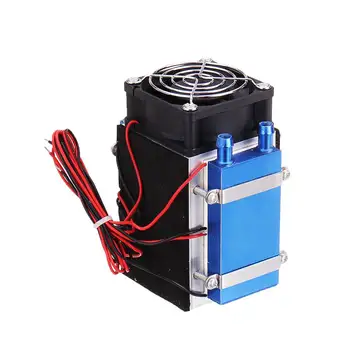 

NEW 4 Chip 12V 280W Electronic Semiconductor Refrigeration Module Water Cooling Heat Sink Semiconductor Cooler