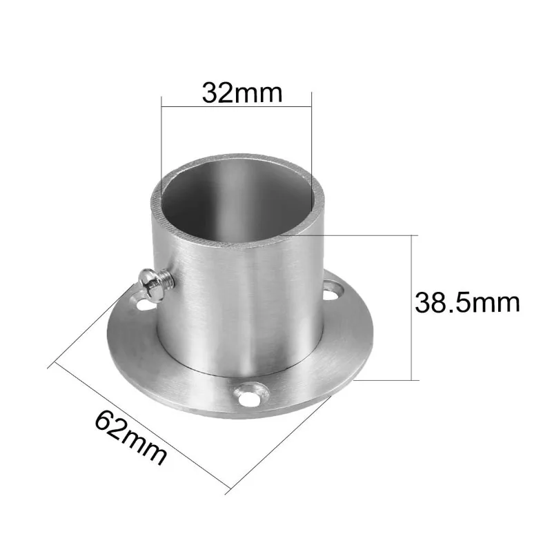 32mm Кронштейн для шкафа, настенное крепление, опорная розетка 4 шт - Цвет: 32mm