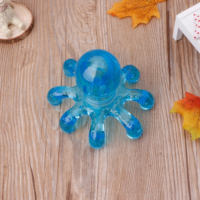 

Portable Glass Octopus Hand Massager To Relieve Neck Neck Back Muscle Pain X5XC