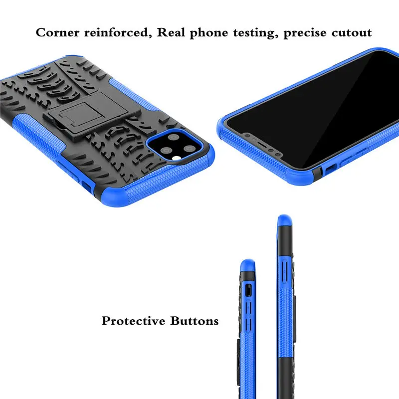 100 шт/партия, прочный жесткий силиконовый чехол для телефона iPhone 11 Pro Max, противоударный защитный чехол для iPhone XR XS Max X 7 8 6 6S Plus