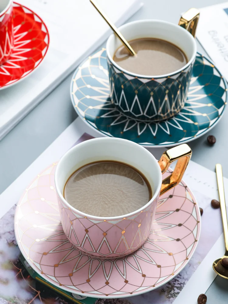 Кофейная чашка из костяного фарфора Королевский классический керамический чай