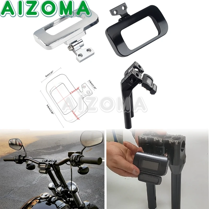 MotorcycleGaugeMountforHarleySoftailStreetBobFXBB114FXBBS