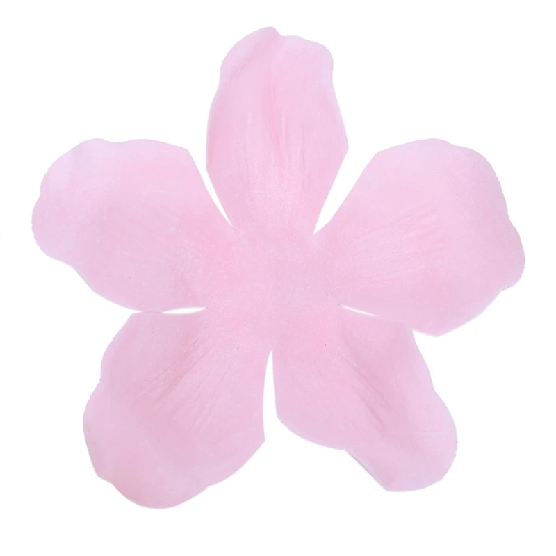 12 Pcs Bathing Pink Rose Bud Flower Petal Soap+ Heart Shape Box