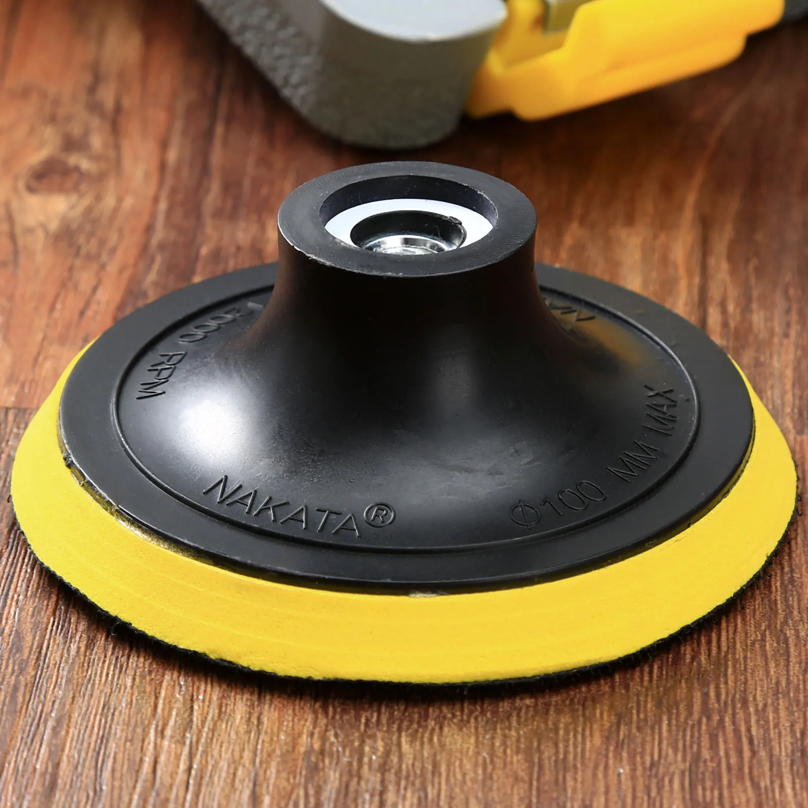 M10 M14 Auto Lucidatore Bonnet Backing Pad Dia. 80 100 125 150 180Mm Angle Grinder Wheel Levigatrice Disco Di Carta Auto Tampone Lucidatura Strumenti