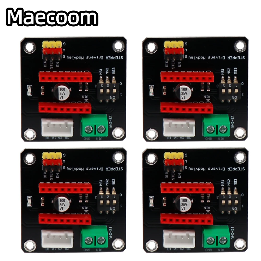 Плата расширения драйвера шагового двигателя DRV8825 A4988 42 дюйма модуль защиты