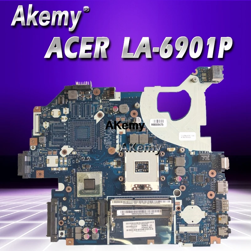 

LA-6901P Laptop motherboard for ACER Aspire 5750 5750G 5755 5755G PC Mainboard P5WE0 tesed DDR3