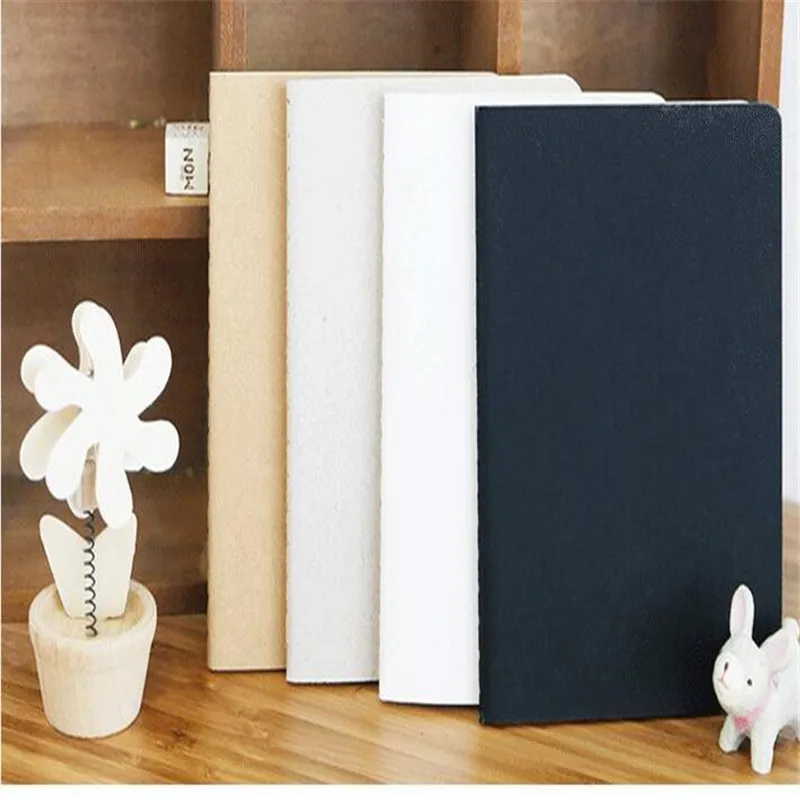 

1pcs = 40shetts retro book cover notebook sketch note paper kraft paper children graffiti painting drawing stationery supply