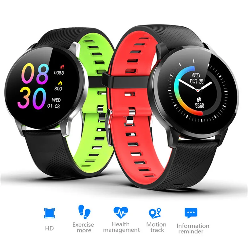 

Smart Watch Multi-function Touch Screen Heart Rate IP67 Waterproof Sport Step Calories Mode Sleep Monitoring Step Clock Relogio
